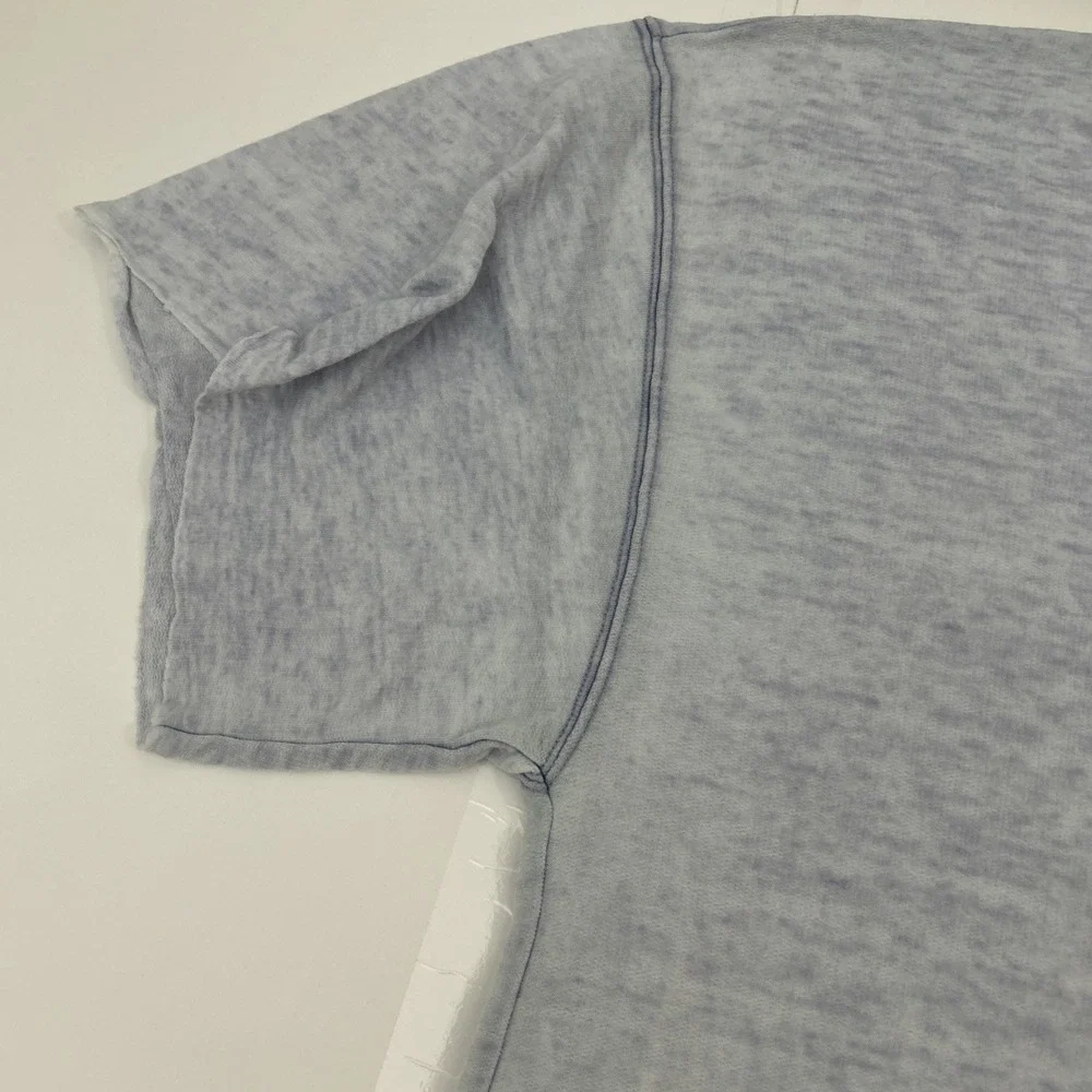 Intimately‎ Free People Sz Small Take It Easy Oversized Blue Soft Gown SKU 6000
